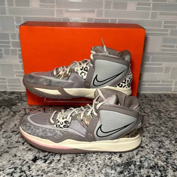Nike Kyrie Infinity Iron Ore Moon Fossil Camo Leopard - Women’s 10.5 / Men’s 9